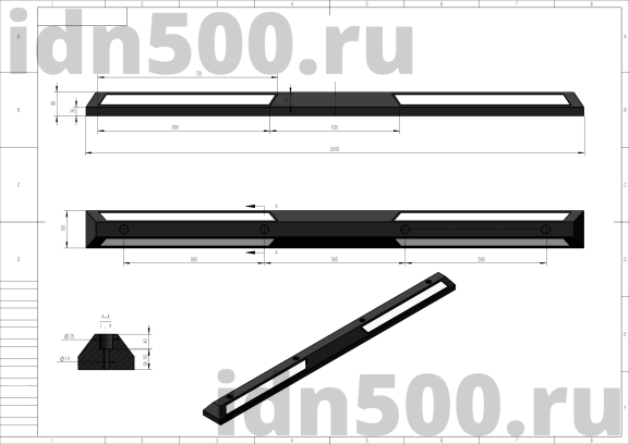 КР-2,0 Колесоотбойник резиновый цельный в точку белый светоотражатель 00-00010616